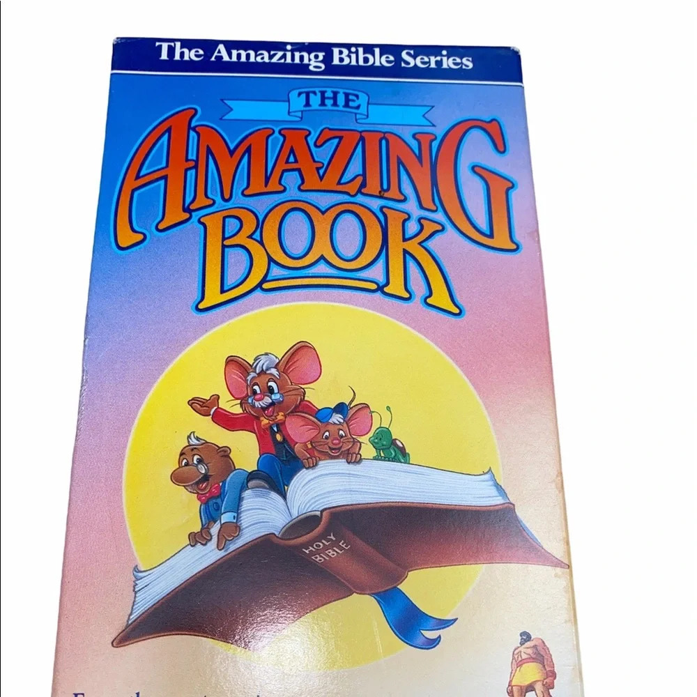 The Amazing Bible Series vintage VHS